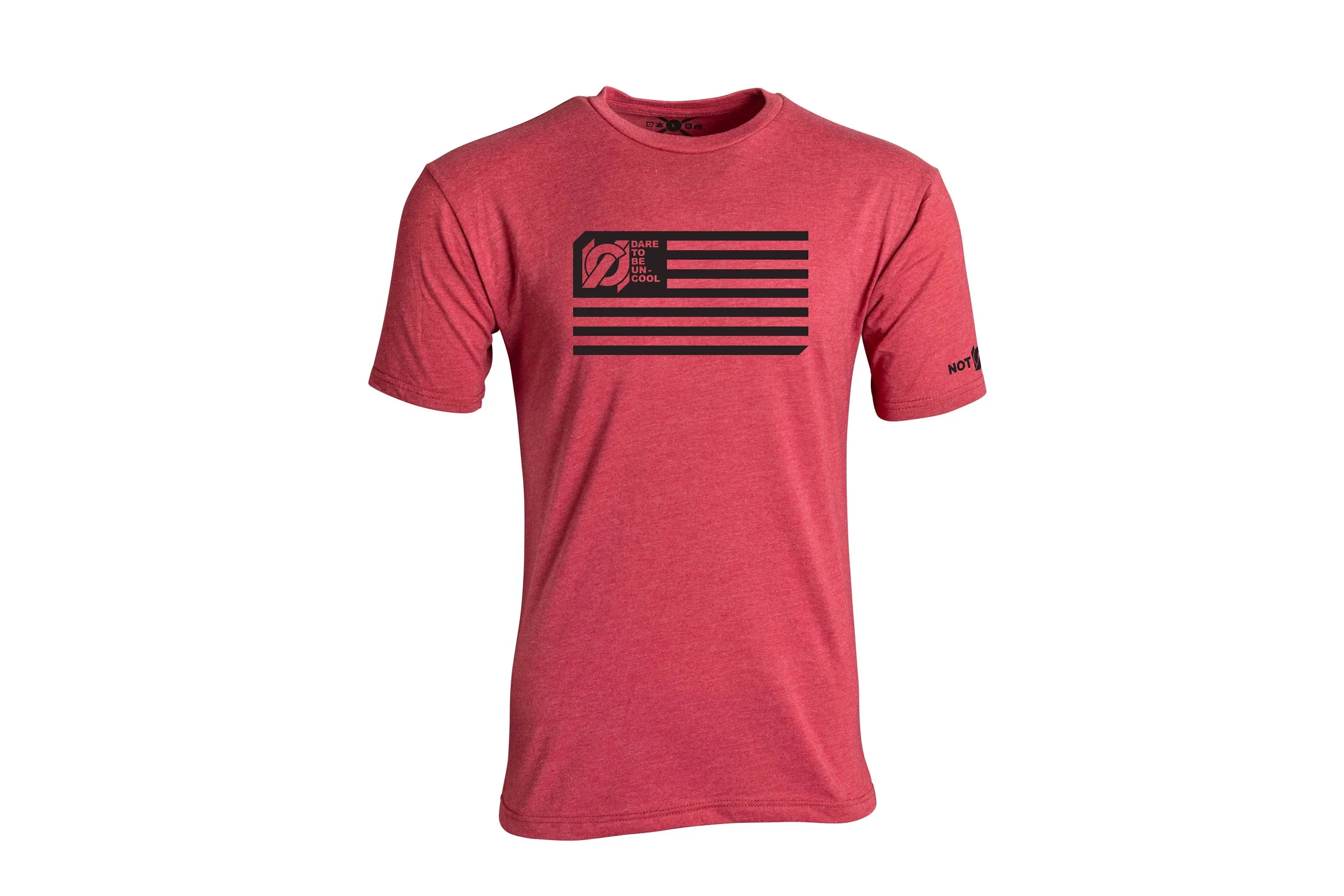 NCA DTBU American Flag Military Green T Shirt Not Cool Apparel